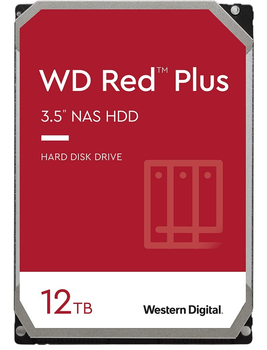 Dysk twardy Western Digital Red Plus 12TB 7200rpm 512MB WD120EFGX 3.5" SATA III