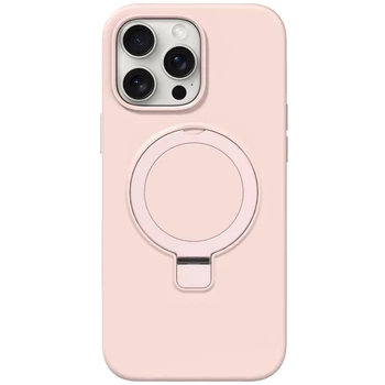 Чохол Silicone Case Full Protective with Ring для Apple iPhone 14 Pro Max (6.7") pink