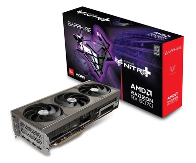 Видеокарта Sapphire Radeon RX 9070 Nitro+ OC 16GB GDDR6 (11349-01-20G) EU