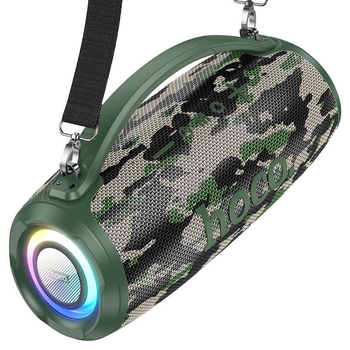 Беспроводная акустика - портативная колонка HOCO HA4 Surge 2*20W с подсветка