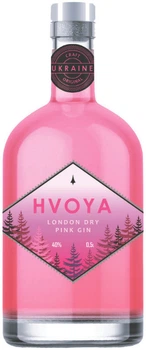 Джин HVOYA London Dry Pink 0.5 л 40% (4820269290556)