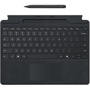 Клавиатура со стилусом для Microsoft Surface Pro 11 черная 8x8-00141