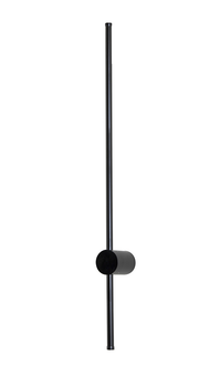 Настенное бра 10W Levistella с линейным корпусом 2700К/4500К/6000К черное IP20 761L182 BK