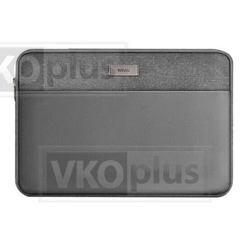 Сумка чехол для Ноутбука MacBook Pro/Air WIWU Minimalist Laptop Sleeve 16'' (Gray )