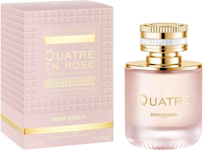 Woda perfumowana damska Boucheron Quatre En Rose 50 ml (3386460098472)