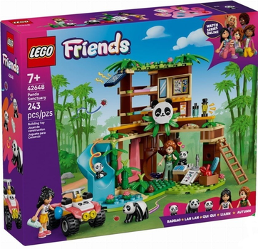 Zestaw klocków LEGO Friends Centrum opieki nad pandami 243 elementy (42648) (5702017815176)