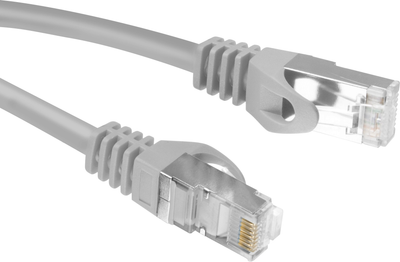 Патч-корд PremiumCord U/UTP Cat 6 RJ-45 to RJ-45 0.1 m Grey (SP6UTP001)