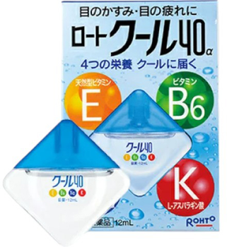 Очні краплі Rohto Cool 40α Універсальні 12 мл (4987241100538)
