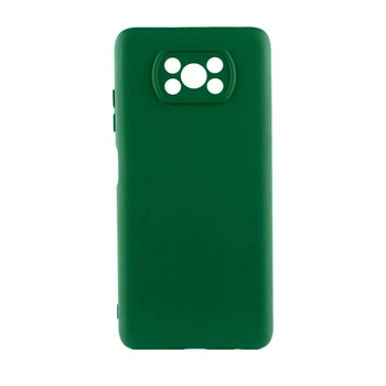 Чохол Soft Case Xiaomi Poco X3 NFC Темно Зелений FULL 66358