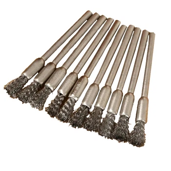 Щітка стальна для гравера, бормашинки &nbsp;Dremel ( кісточка ) 1 шт