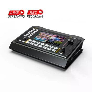 Відеомікшер AVMATRIX Shark S6, 6 входів 3G-SDI/HDMI, стрімінг (Shark S6)