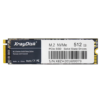 SSD диск XrayDisk 512GB NVMe M.2 2280 PCIe 3.0x4 (XSDAM28E3051B 3879) Черный