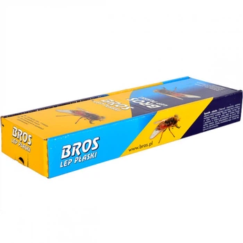 Липкая лента от мух BROSS плоская