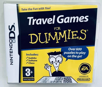 Travel Games For Dummies, английская версия - картридж для Nintendo DS, Б/У