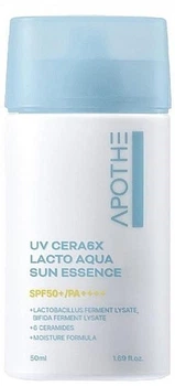 Солнцезащитная эссенция для лица Apothe UV Cera 6X Lacto Aqua Sun Essence SPF50+/PA++++ 50 мл
