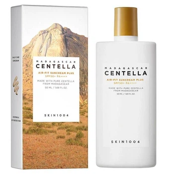 Ультралегкий солнцезащитный крем для лица с центелой Skin1004 Madagascar Centella Air-Fit Suncream Plus SPF50 + PA+++ 50 мл