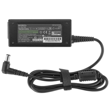 Блок живлення для ноутбуків Sony VAIO VGN, PCG – 40W 19.5V 2A 6.5×4.4мм з PIN, чорний (без кабелю!)