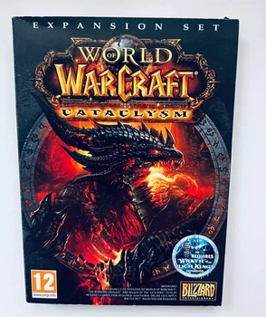 World of Warcraft Cataclysm Expansion Set + картонный футляр, английская версия - диск для PC, Б/У