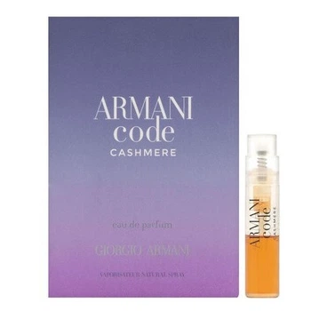 Парфюмированная Вода Giorgio Armani Code Cashmere 1 2 Мл Пробник
