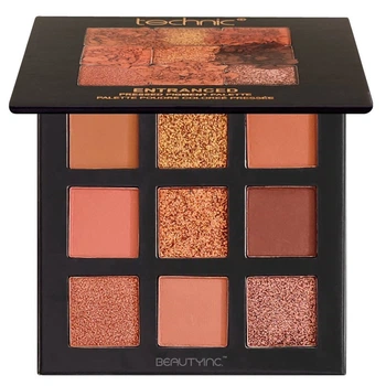 Палетка теней Technic 9 Colours Pressed Pigment Eyeshadow Palette - Entranced