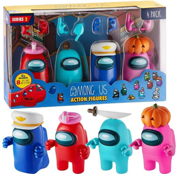 Zestaw figurek Toikido P.M.I. Among Us Action Figures S2 11.5 cm 4 szt AU6230 (7290112478962)