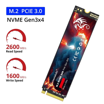 SSD диск SomnAmbulist NVMe M.2 256ГБ для ноутбуков и ПК
