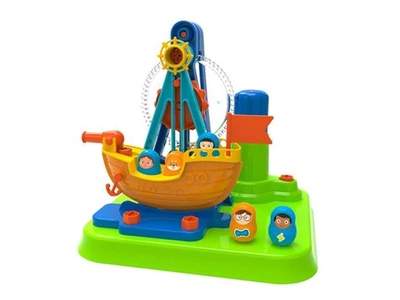 Конструктор Піратський корабель з інструментами, Edu-Toys (JS026), 52 дет.
