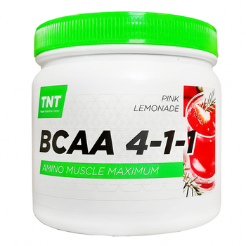 BCAA амінокислоти Target Nutrition Trend для відновлення та росту м'язів 500 гр. полуниця