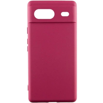 Чехол Silicone Cover (AAA) для Google Pixel 8a Plum