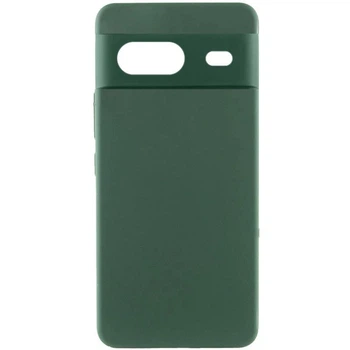 Чехол Silicone Cover (AAA) для Google Pixel 8a Green