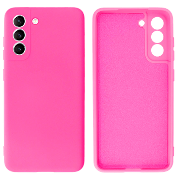 Чехол противоударный Kassel Camera Protective для Samsung S21 FE (21) Shiny pink Ярко-розовый