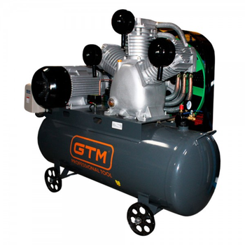 Компрессор воздушный GTM KCJ3100-300L (11 кВт, 1500 л/мин, 300 л) масляный 3-цилиндровый поршневой (26080)