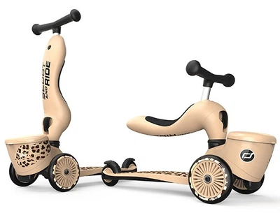 Самокат Scoot and Ride Highwaykick-1 Lifestyle леопард от 1-го года (SR-210621-LEOPARD)