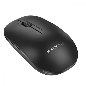 Миша бездротова Borofone BG14 Planet 2.4ГГц Black (6941991113376)
