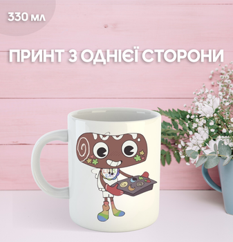 Кружка У Світі Денді Roblox Dandy's World з принтом керамічна чашка 330 мл Uk_1028