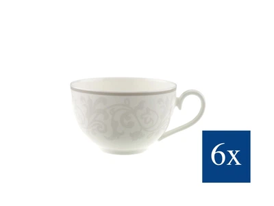 Villeroy & Boch Grey Pearl набор чашек для завтрака 400 мл костяной фарфор 6 предметов 1043921240