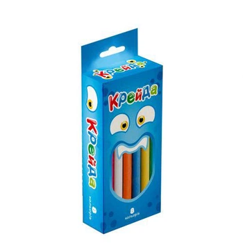 Мел маленький, круглый - 8 штук (разноцветный) (TS01091996260948)