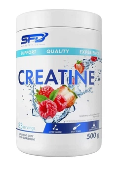 Креатин Моногидрат SFD Nutrition Creatine Raspberry Strawberry 500 грамм