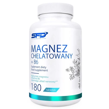 Магній-хелат SFD Nutrition Magnez+ B6 180 таблеток