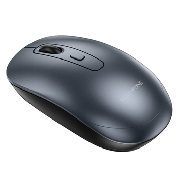 Маніпулятор миша BOROFONE BG13 Winner 2.4G business wireless mouse Black Metal Gray (6941991109997)