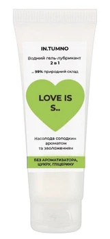 Гель-лубрикант In. Tumno Love is S...2 в 1 Без ароматизатора 80 мл (4820258330478)