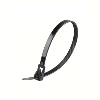 Стяжки багаторазові, 100шт, Nylon, 3.6mm, 15cm, Black