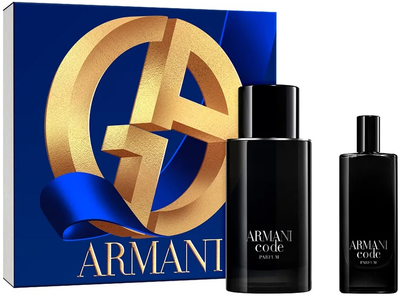 Zestaw męski Giorgio Armani Armani Code Perfumy 75 ml + Miniatura Perfumy 15 ml (3614274109924)