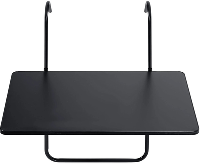 Stolik balkonowy Sofotel SO-982 60 x 43 cm czarny (5903890628710)
