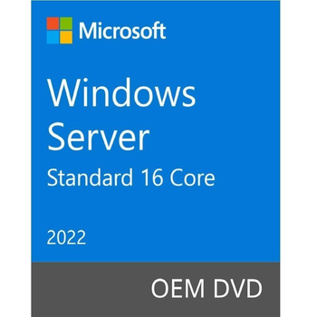 Операційна система Windows Server 2022 Standard,16 Core ОЕМ на DVD носії (P73-08328)