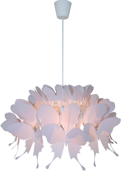 Lampa wisząca Farfalla 1xE27 Różowa (LP-MD088-3439A/1P)