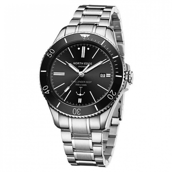 Механические Часы NORTH EDGE ANCHOR black