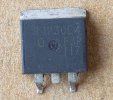 IGBT-транзистор RJP30E4 оригинал демонтаж, D2PAK б/у