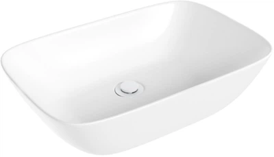 Раковина Helmken 45450000 50.5 см белая + донный клапан Click-Clack белый матовый
