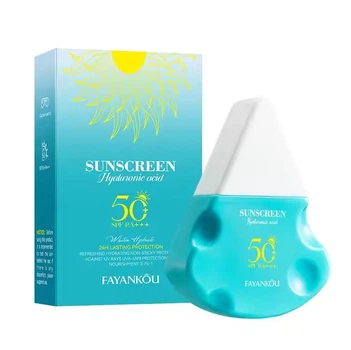 Сонцезахисний крем із гіалуроновою кислотою SPF50+PA+++ FAYANKOU